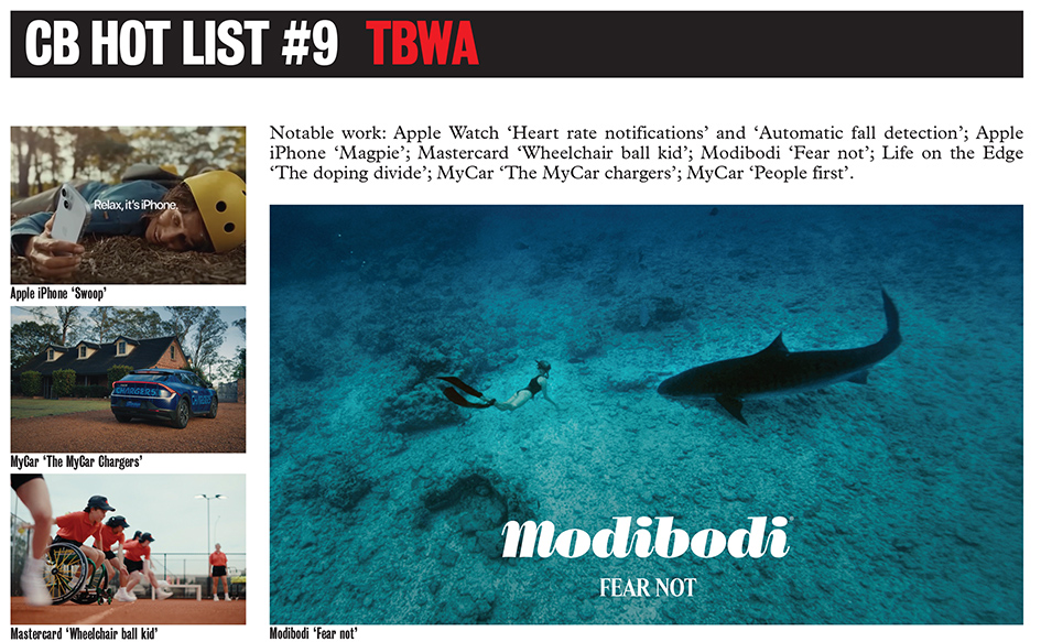 2025 CB HOT LIST #9: TBWA