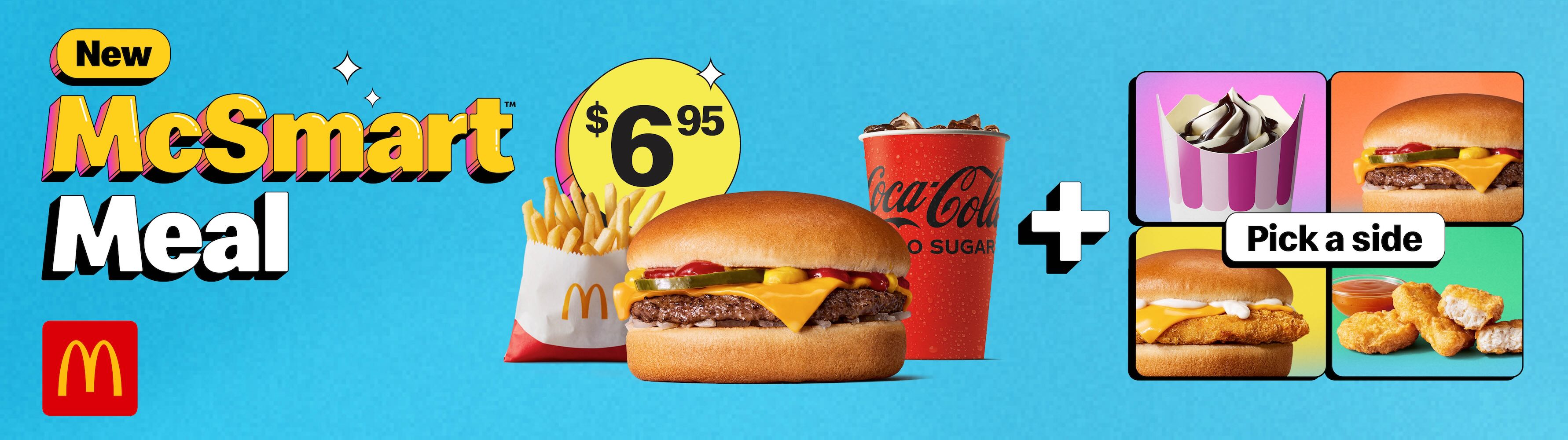 Macca’s asks ‘What side are you on?’ in vibrant new McSmart campaign via DDB Sydney