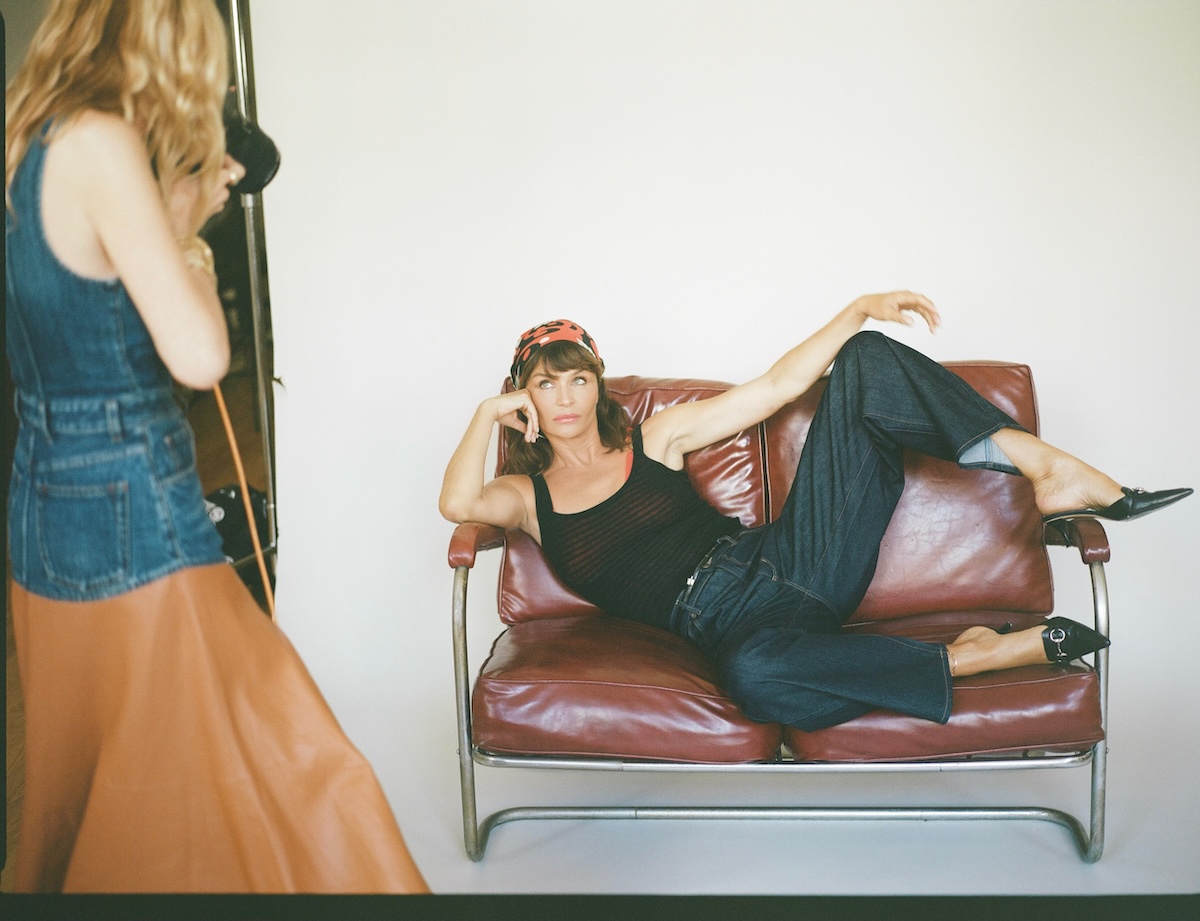 Supermodel Helena Christensen collaborates with Rolla’s Jeans for latest campaign
