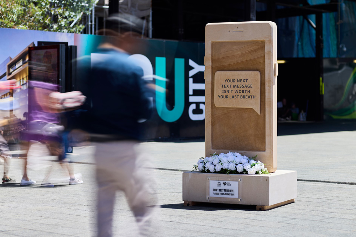 New campaign by Road Safety Commission and The Brand Agency urges WA to ditch distractions