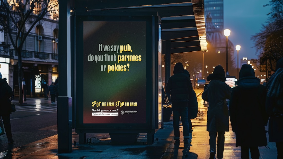 SA Government launches ‘Spot the Harm, Stop the Harm’ campaign via SAUCE. The Creative Agency.