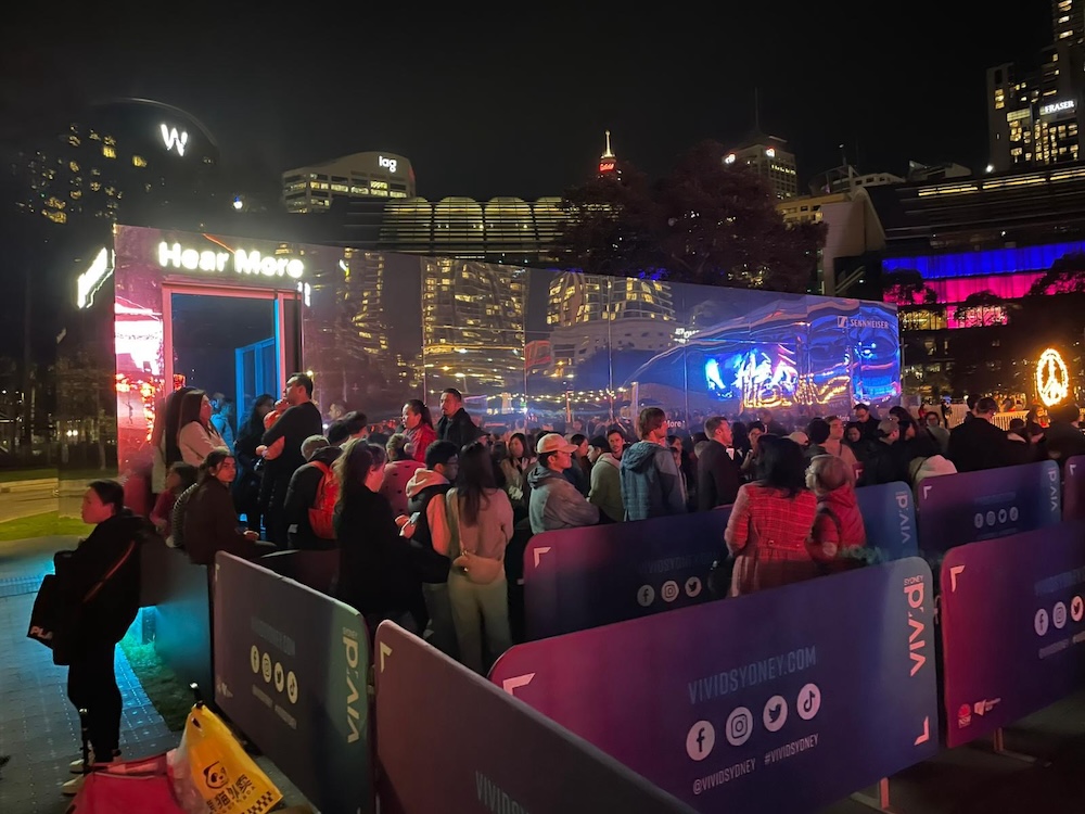 How Foundry and Sennheiser got Australia’s Biggest Festival Vivid Sydney to Calm Down