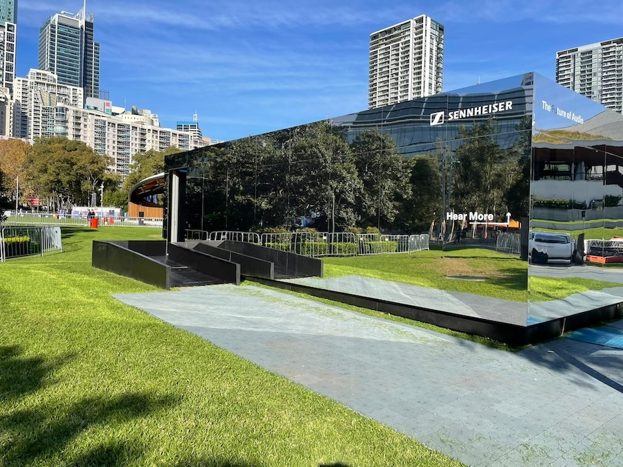 How Foundry and Sennheiser got Australia’s Biggest Festival Vivid Sydney to Calm Down