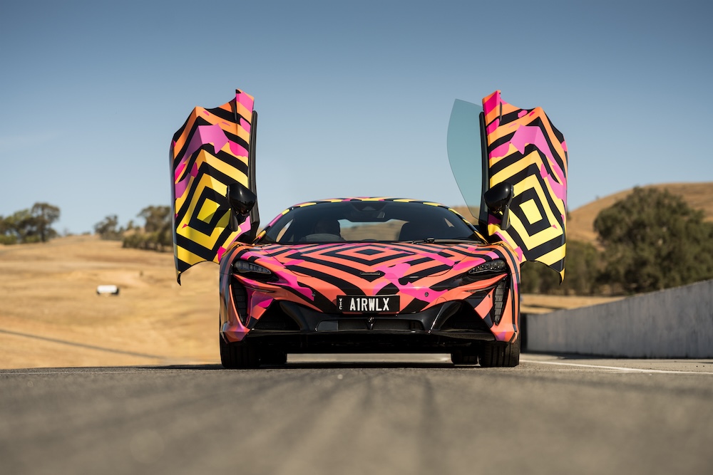Renowned First Nations artist Reko Rennie designs striking Supercar for Airwallex and McLaren ahead of 2025 Melbourne Grand Prix