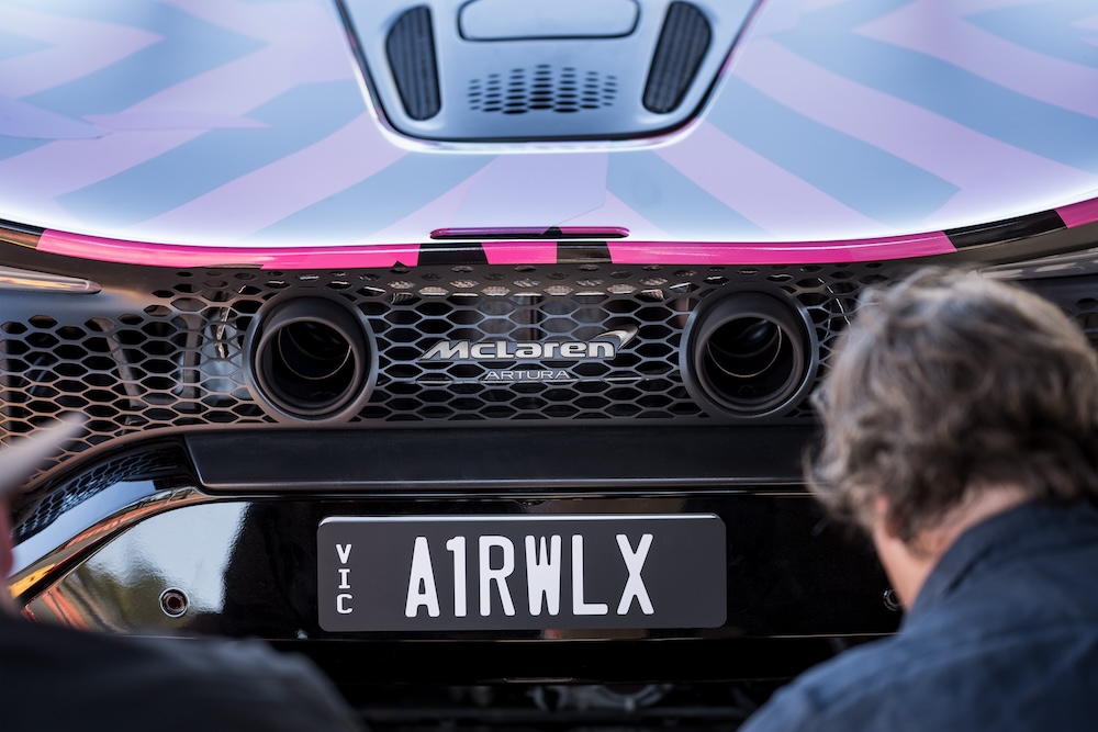 Renowned First Nations artist Reko Rennie designs striking Supercar for Airwallex and McLaren ahead of 2025 Melbourne Grand Prix