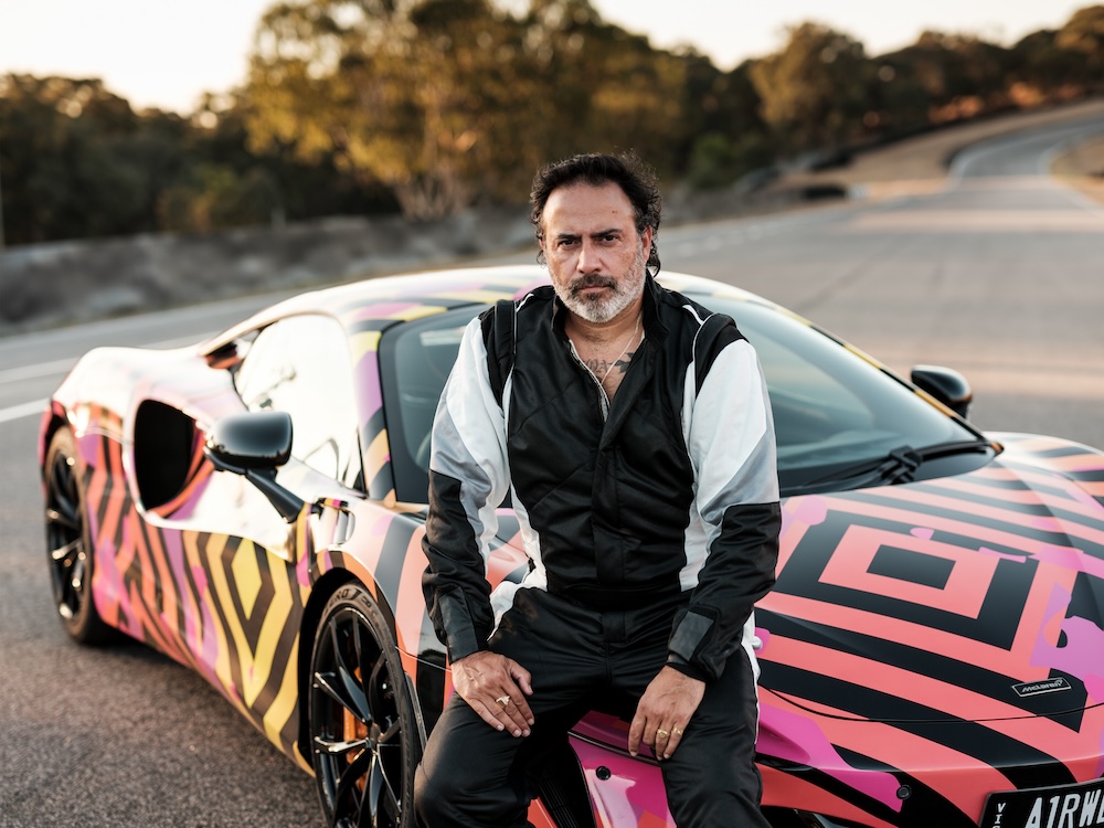 Renowned First Nations artist Reko Rennie designs striking Supercar for Airwallex and McLaren ahead of 2025 Melbourne Grand Prix