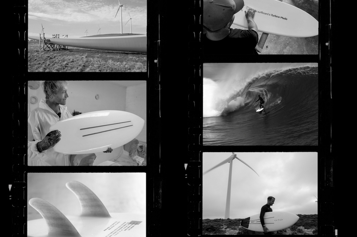 ACCIONA and Draft Surf recycle wind turbine blades into surfboards as part of ‘Turbine Made’ inititative via DDB Group Melbourne