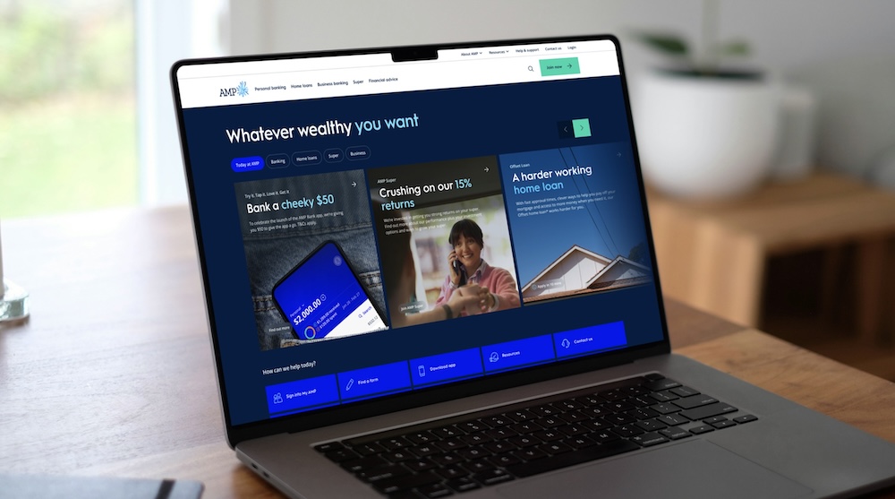 AMP revitalises digital experience via Thinkerbell