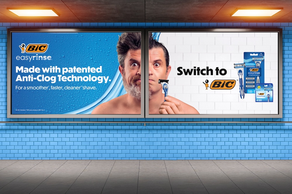 BIC introduces Aussies to the EasyRinse Razor in new ‘Before and After’ campaign via The Reactor