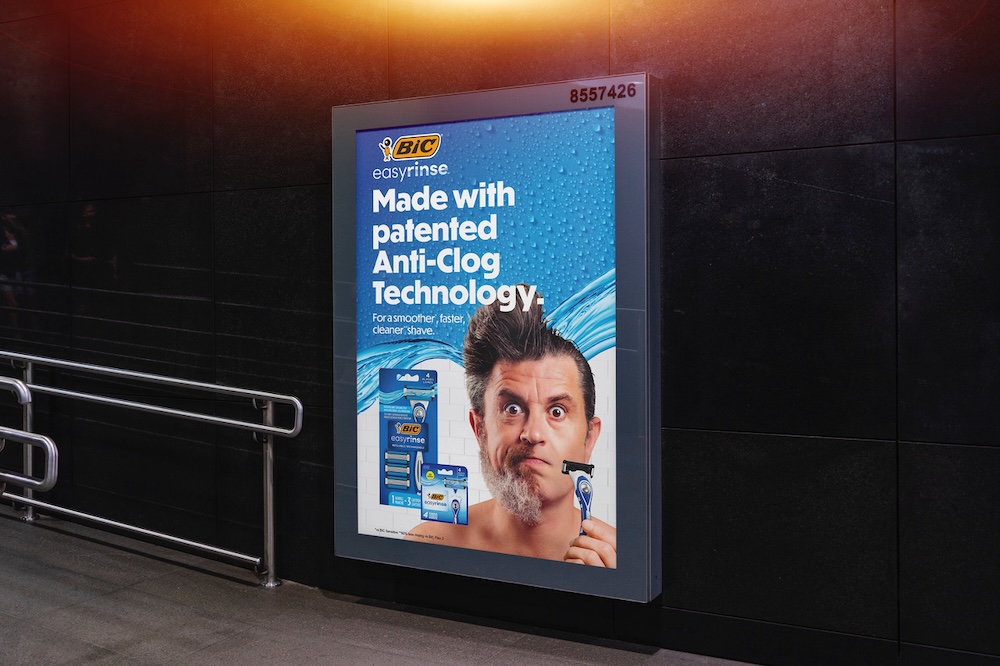BIC introduces Aussies to the EasyRinse Razor in new ‘Before and After’ campaign via The Reactor