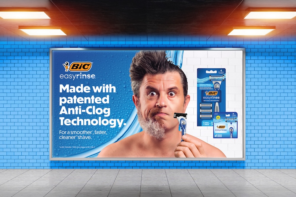 BIC introduces Aussies to the EasyRinse Razor in new ‘Before and After’ campaign via The Reactor