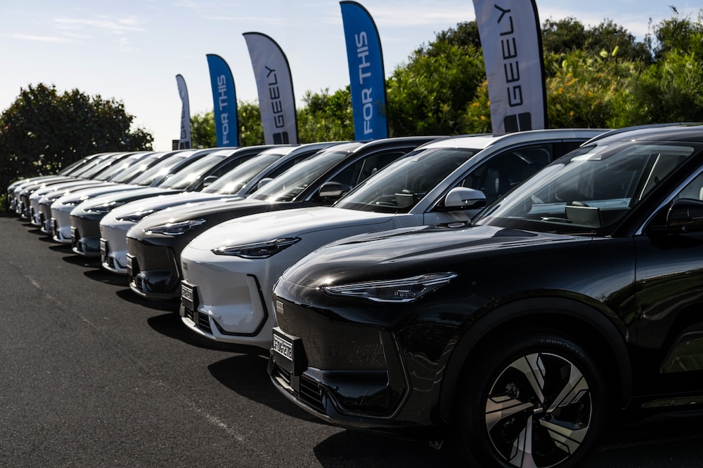 Geely appoints INVNT as experiential agency for global launch, kicking off first events in OZ