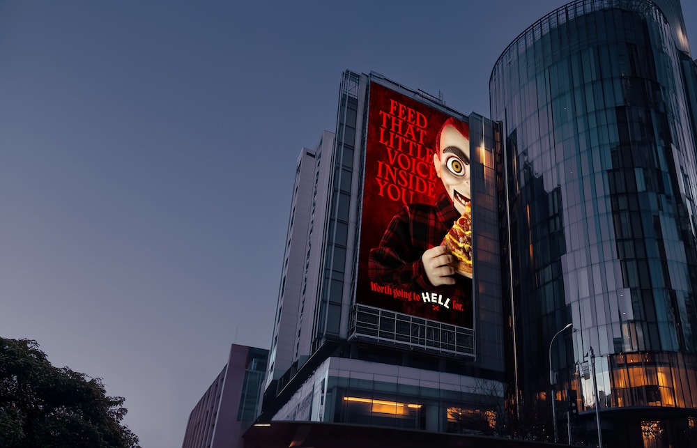 HELL Pizza pushes the boundaries again – this time with a ventriloquist puppet in new campaign ‘worth going to hell for’ via Yarn