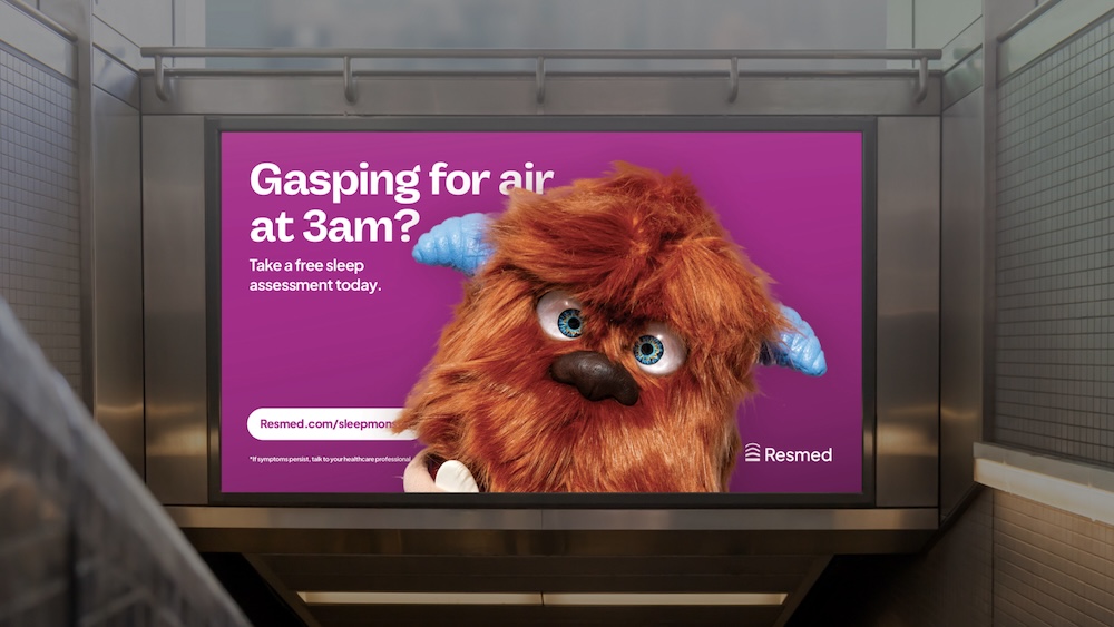 ResMed unveils global campaign ‘Say Goodbye to Your Sleep Monster’ via Hopeful Monsters
