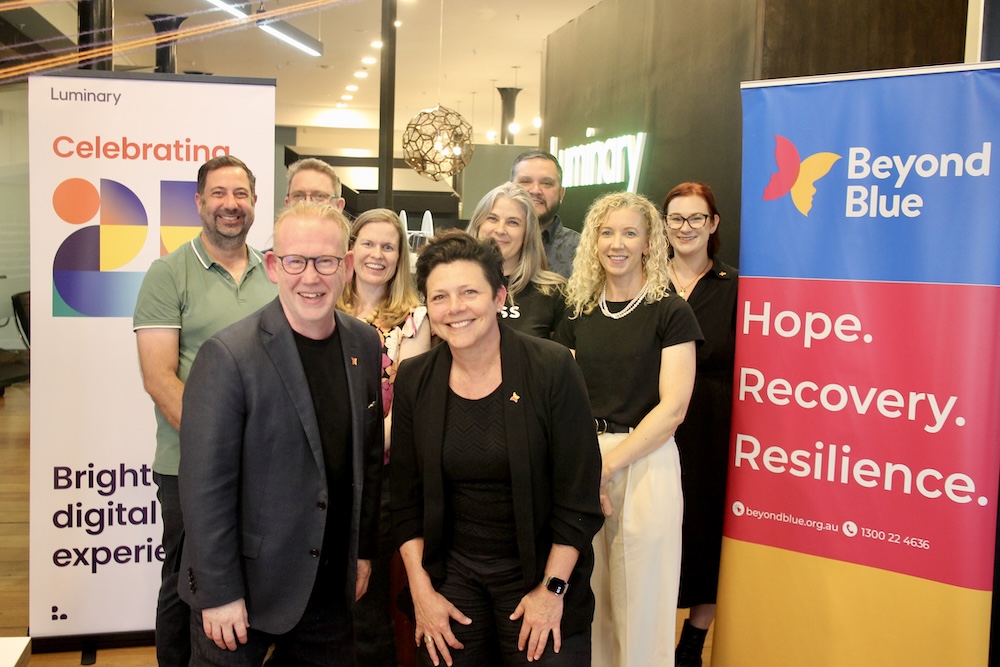 Beyond Blue recognises digital agency Luminary as a supporting partner