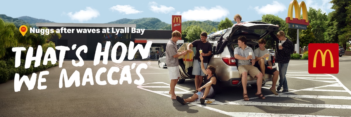 McDonald’s New Zealand highlights how Kiwis Macca’s in latest campaign via DDB Aotearoa