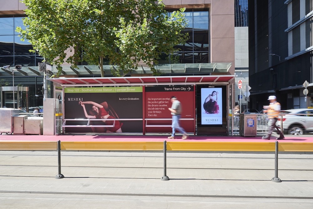MESHKI launches new ‘Real-Time Race Day Looks’ OOH campaign via This is Flow and JCDecaux