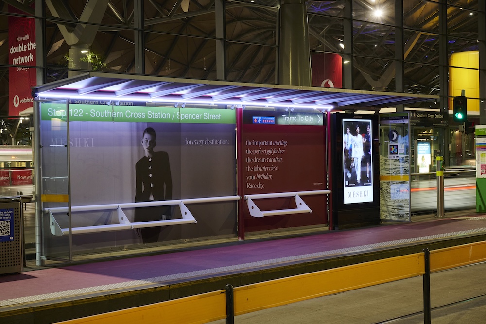 MESHKI launches new ‘Real-Time Race Day Looks’ OOH campaign via This is Flow and JCDecaux