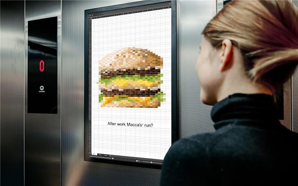 Macca’s tempts office workers with delicious spreadsheets in new work via DDB Sydney + OMD