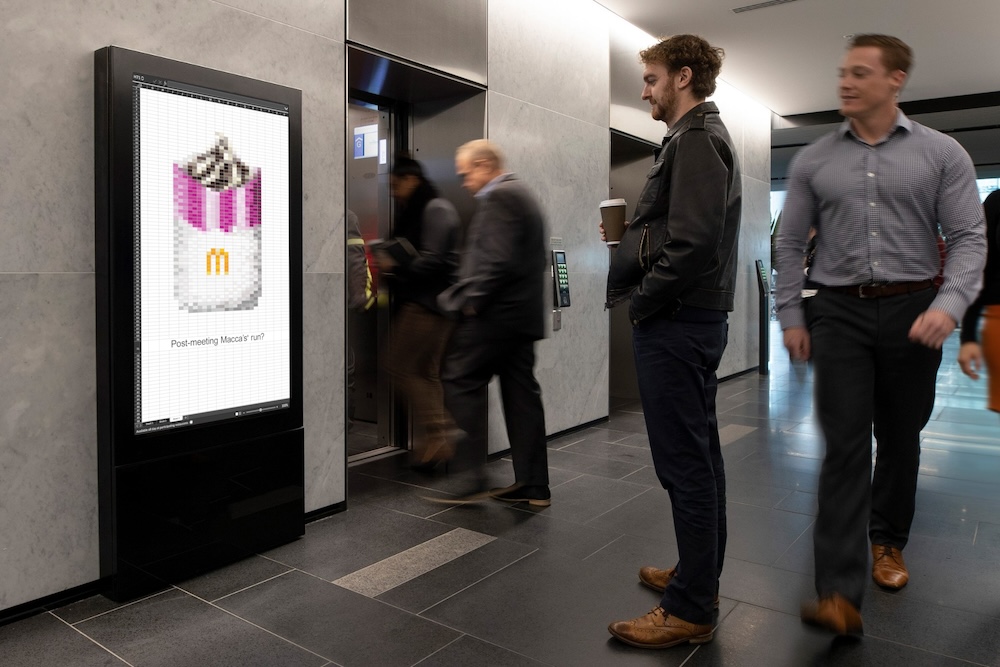 Macca’s tempts office workers with delicious spreadsheets in new work via DDB Sydney + OMD