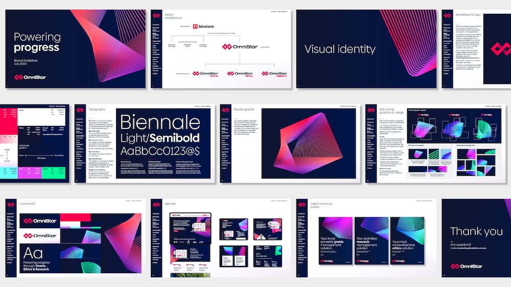 OmniStar simplifies the complex with refreshed brand identity via Hulsbosch