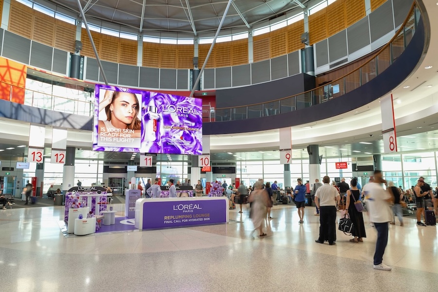 L’Oréal Paris launches Replumping Lounge at Sydney Airport to hydrate travellers’ skin