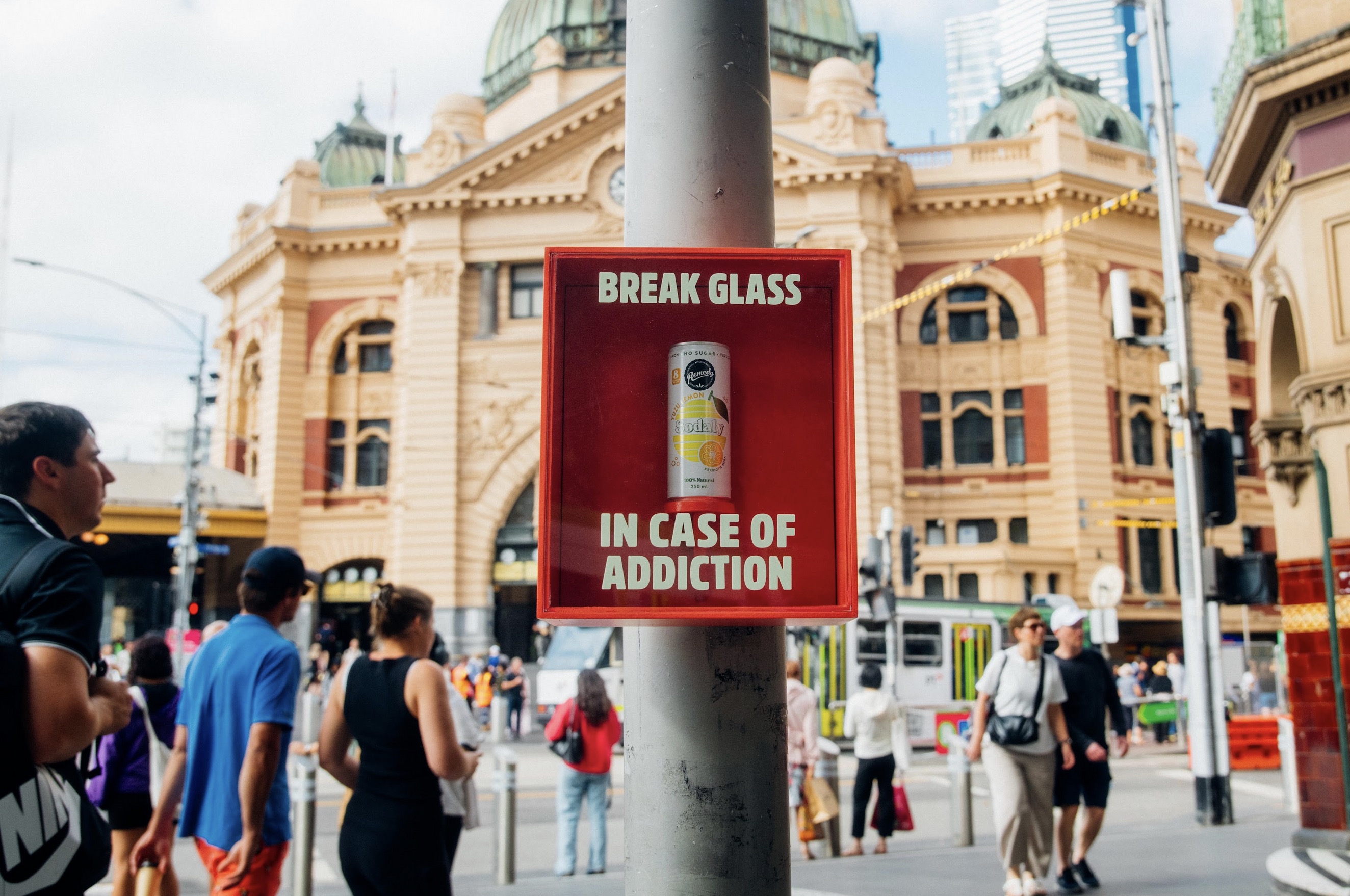 Sodaly shakes up soft drink market with new Break Glass activation