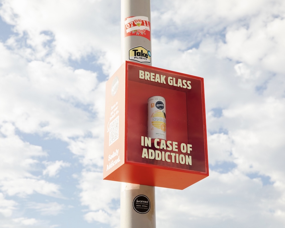 Sodaly shakes up soft drink market with new Break Glass activation