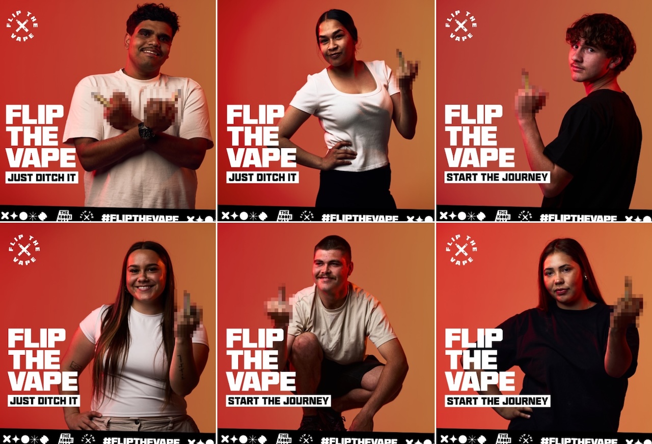 The Koori Way launches new Indigenous-led anti-vaping campaign #FlipTheVape across Victoria