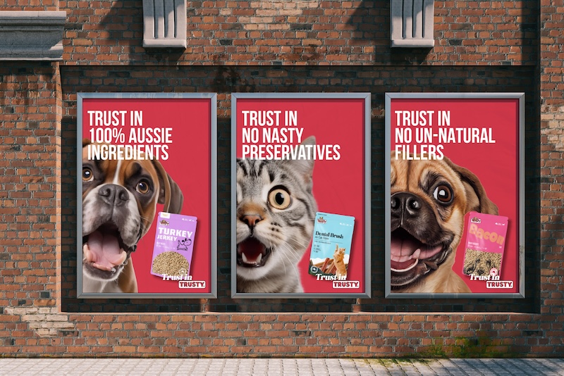 Pet food brand Trusty encourages Aussies to ‘Trust in Trusty’ in new campaign via The Reactor