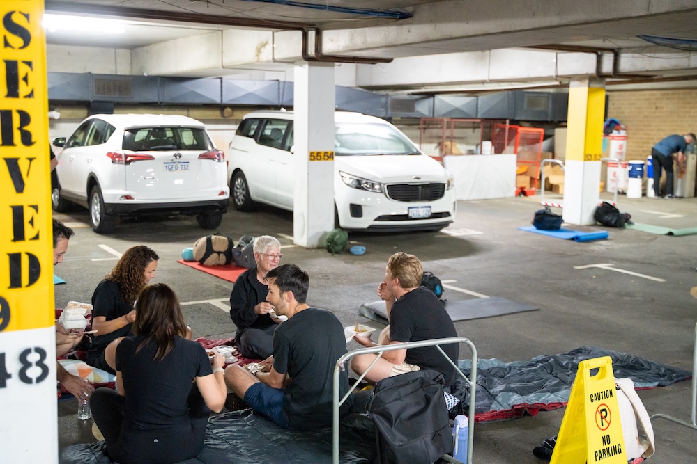 WA media industry raises $60k for The Salvation Army’s The Oasis Project at first Oasis Sleepout