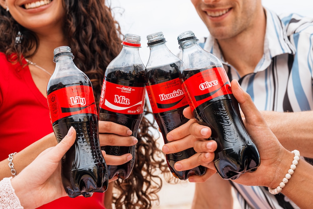 Coca-Cola relaunches world famous ‘Share a Coke’ campaign for a new generation