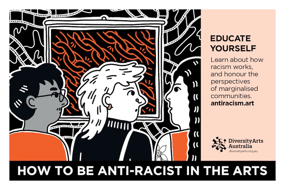 Diversity Arts Australia unveils new ‘Anti-Racism & The Arts’ campaign at Sydney Opera House