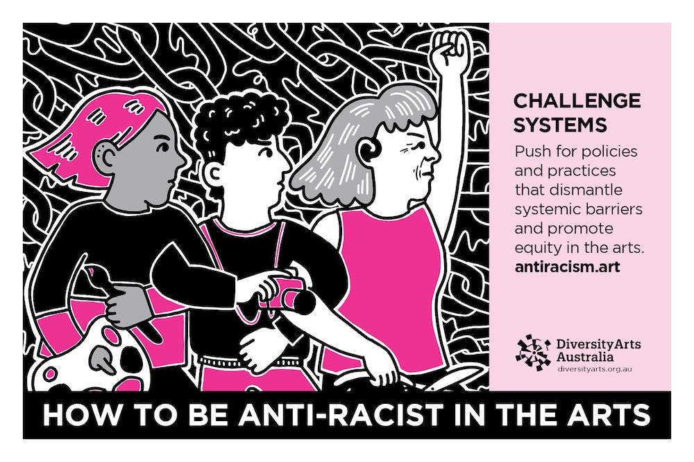 Diversity Arts Australia unveils new ‘Anti-Racism & The Arts’ campaign at Sydney Opera House