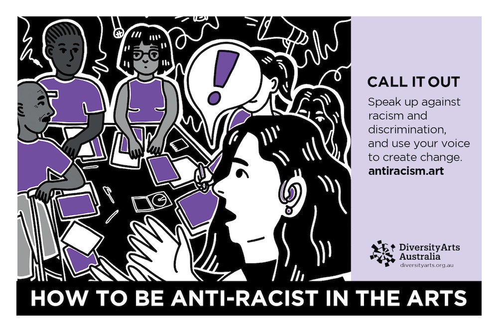 Diversity Arts Australia unveils new ‘Anti-Racism & The Arts’ campaign at Sydney Opera House