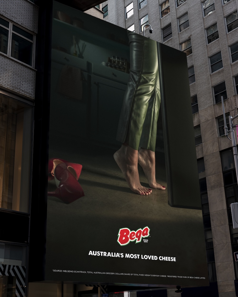 Bega Cheese disrupts the dairy aisle with new ‘Night Cheese’ OOH campaign via TBWA\Melbourne