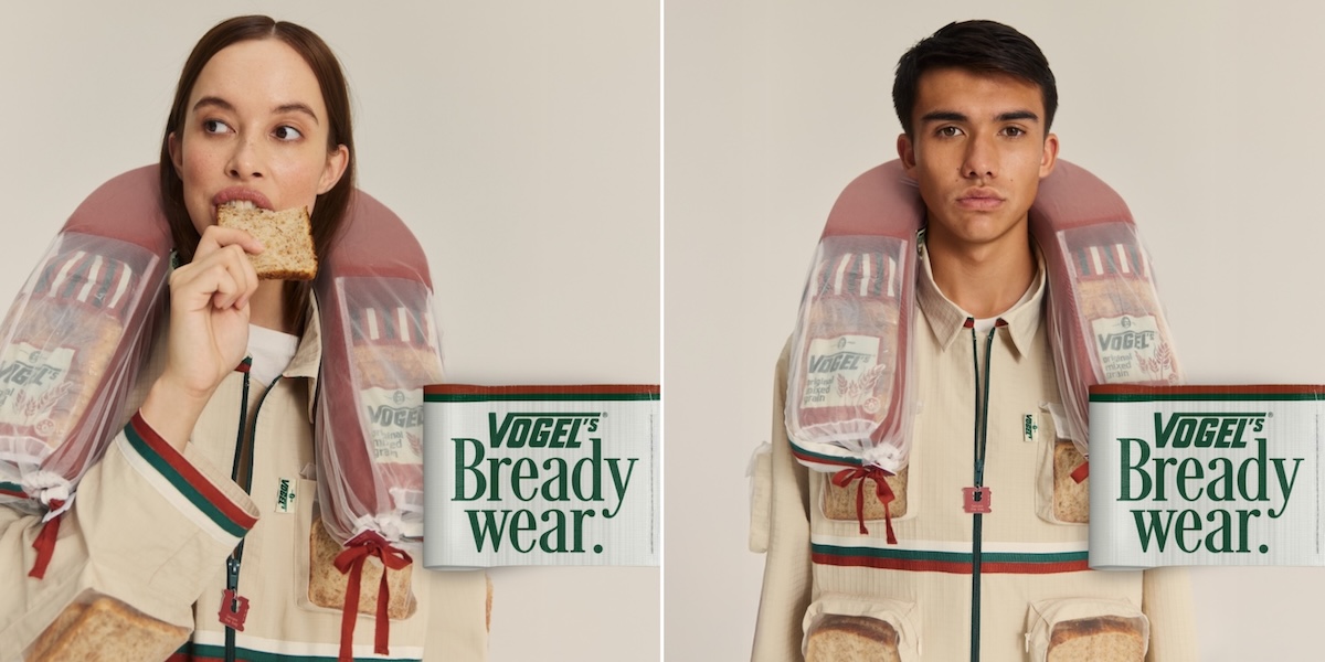 Vogel’s launches ‘BreadyWear’ – wearable bread collection for travelling Kiwis via DDB Aotearoa