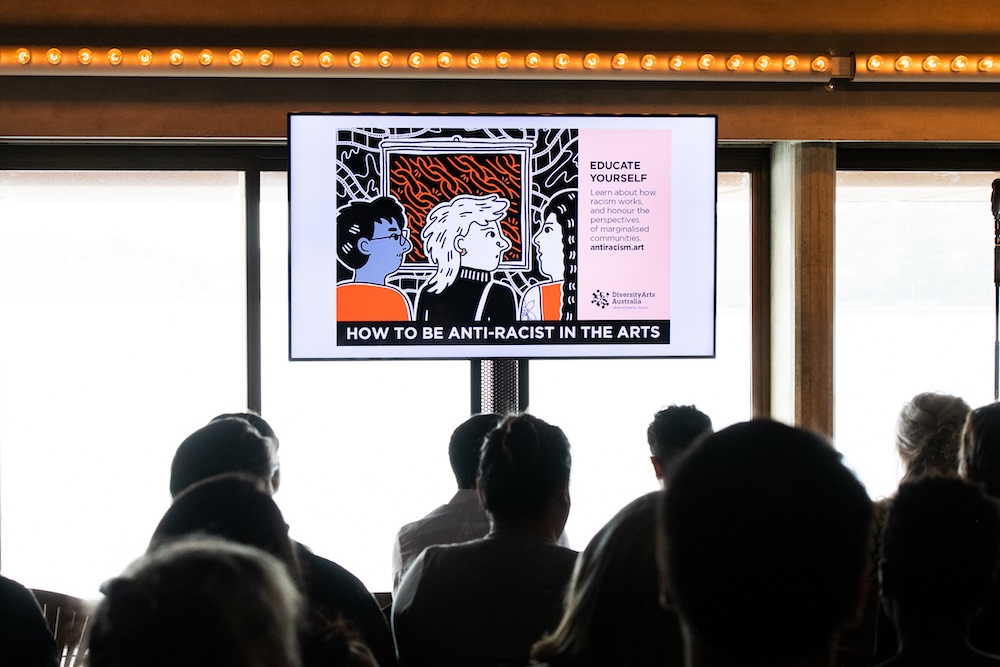 Diversity Arts Australia unveils new ‘Anti-Racism & The Arts’ campaign at Sydney Opera House