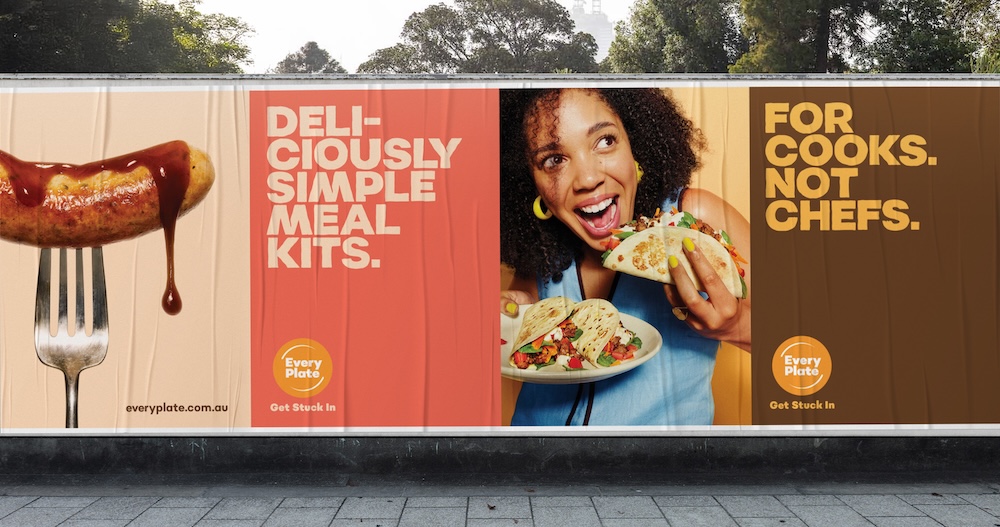 EveryPlate invites Aussies to ‘Get Stuck In’ with bold new rebrand campaign via GAME Creative