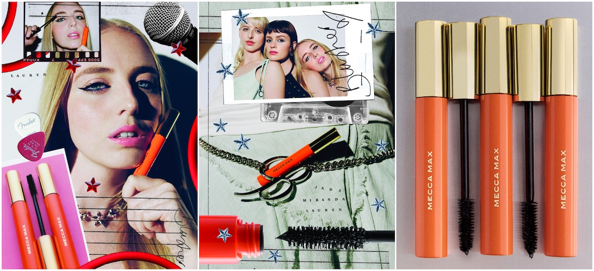 Blusher + Warner Music Australia partner with MECCA MAX for Max Vol. Tubing Mascara campaign