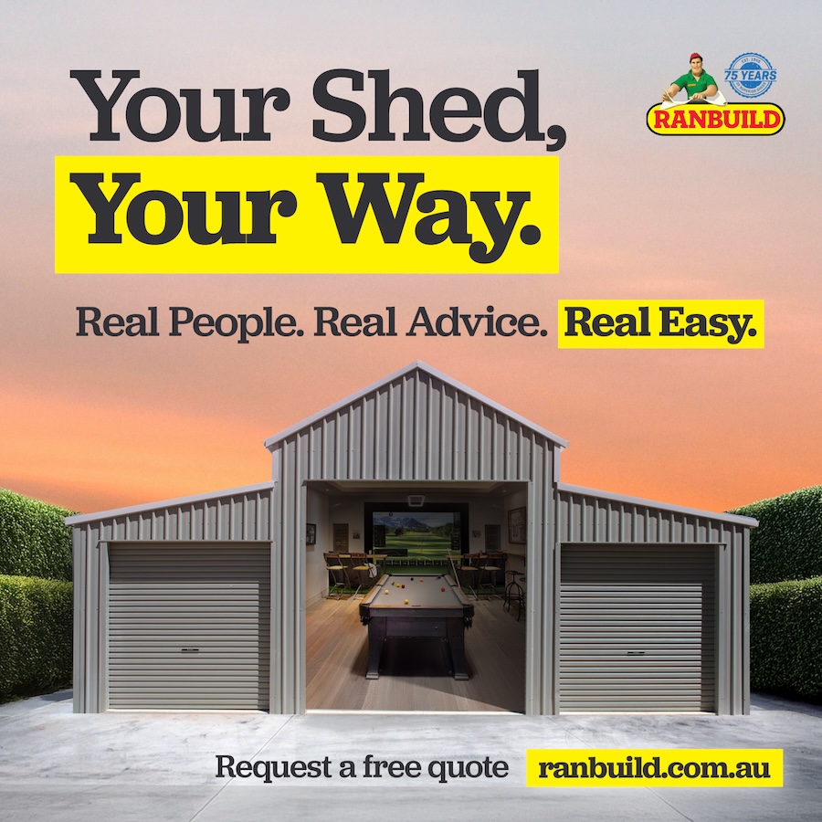 Steel building provider Ranbuild launches new campaign ‘Your Shed Your Way’ via I.M.A B2B