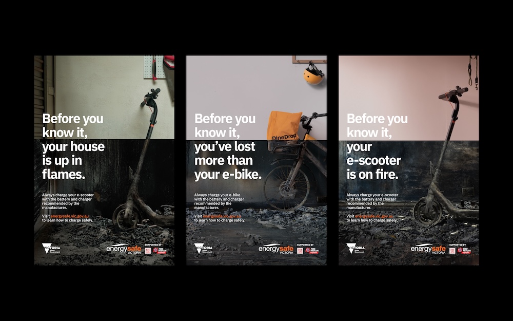 Energy Safe Victoria launches new lithium-ion battery safety campaign via SICKDOGWOLFMAN