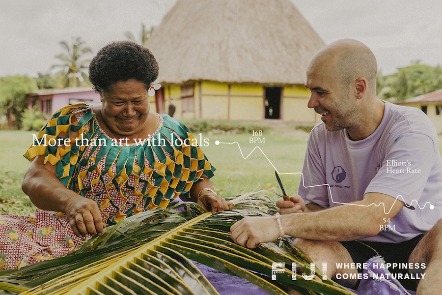 Tourism Fiji explores the ‘Science of Happiness’ in new campaign via Sydney agency Bounce