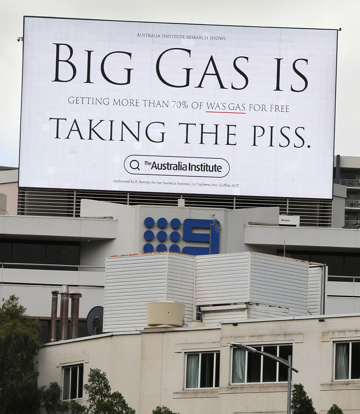 The Australia Institute tells big gas they’re ‘Taking The Piss’ via new Berlin Perth campaign