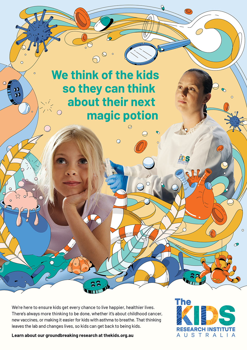 KWP+Partners’ new brand campaign reminds us that when kids are sick, nothing else matters