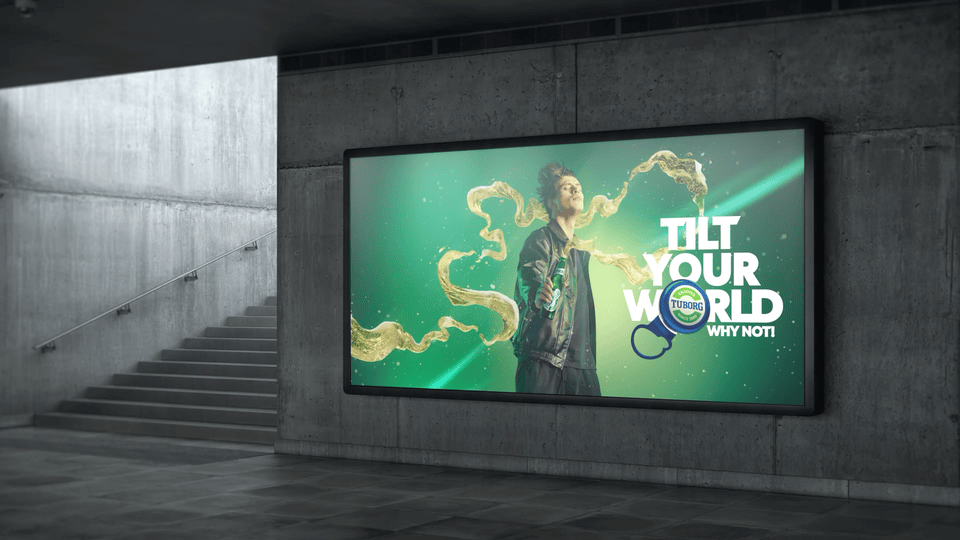 Tuborg’s ‘Feel The Drop’ campaign turns one bottle pop into a global wake-up call