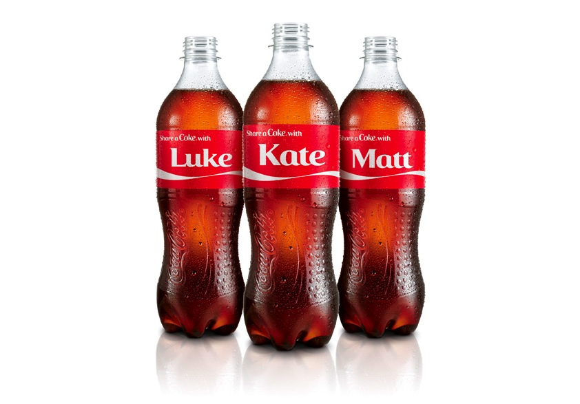 Coca-Cola plays name game with ‘Share A Coke’ campaign via Ogilvy & Mather Sydney