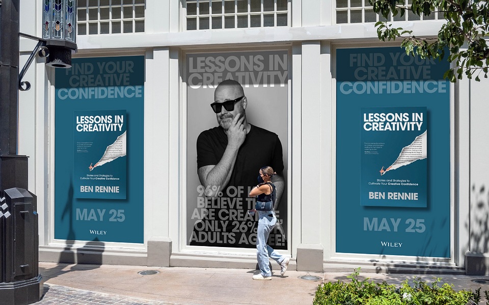 Writer and creative director Ben Rennie to launch debut book ‘LESSONS IN CREATIVITY’