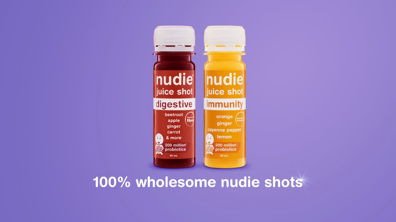 Nudie enlists Sophie Monk to keep her clothes on for latest ‘100% wholesome nudie shots’ campaign via Bench Media and Circul8
