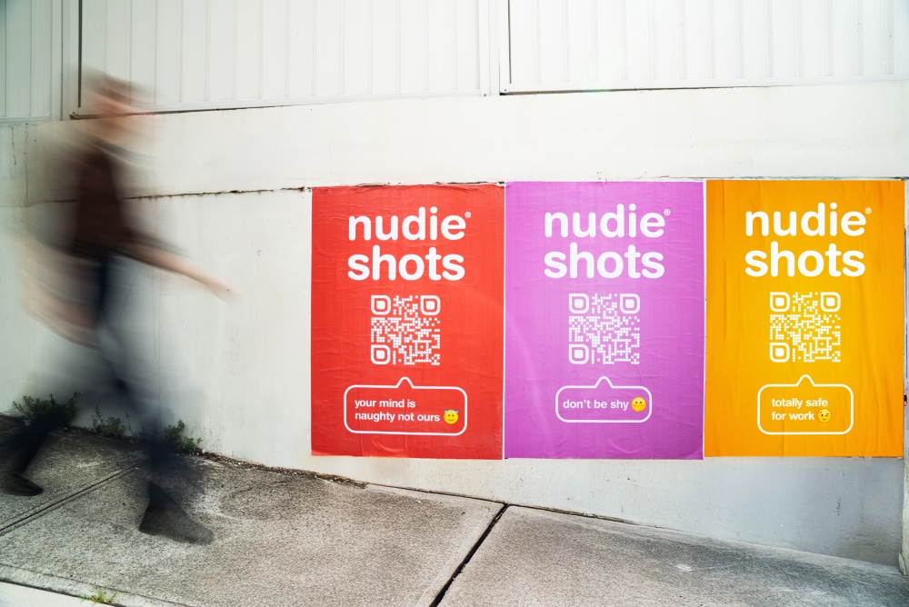 Nudie enlists Sophie Monk to keep her clothes on for latest ‘100% wholesome nudie shots’ campaign via Bench Media and Circul8